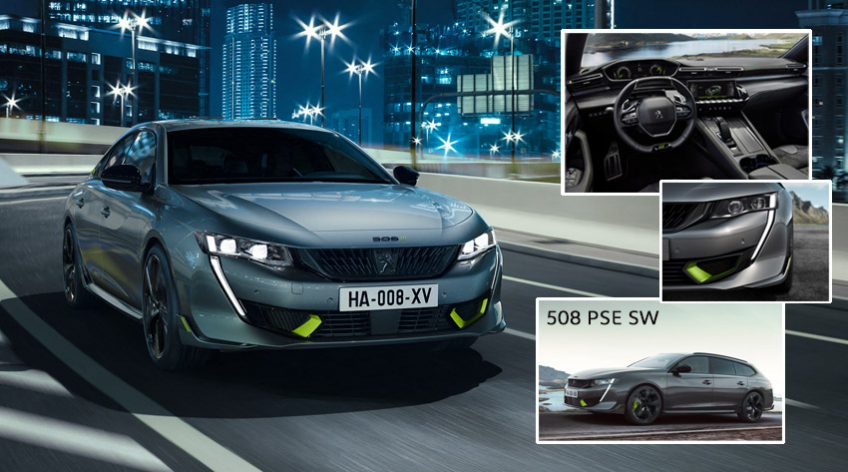 Sportlicher Plug-in-Hybrid mit 360 PS! Der neue 508 PSE