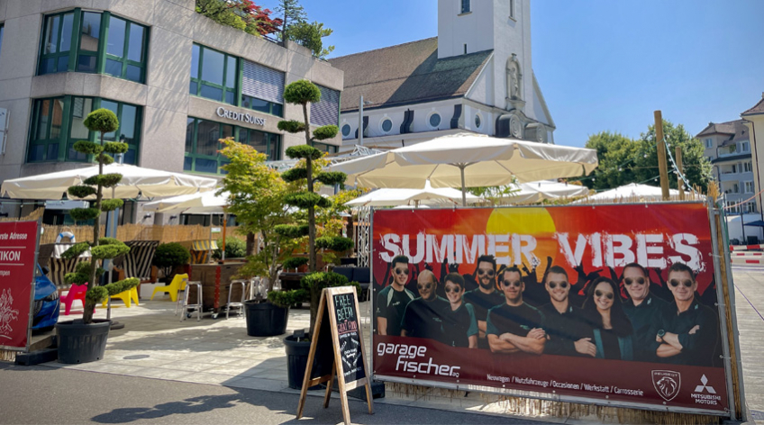 Das Team der Garage Fischer AG wünscht Euch einen Haufen luftige Summer Vibes