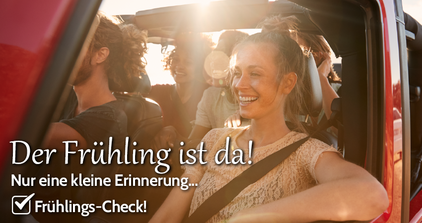 Frühling in Aktion! Frühlings-Check 2023